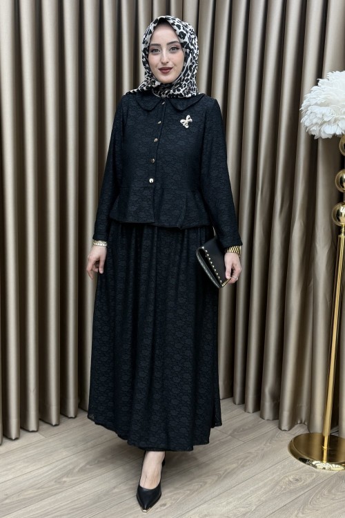 Amora Etek Takım Siyah