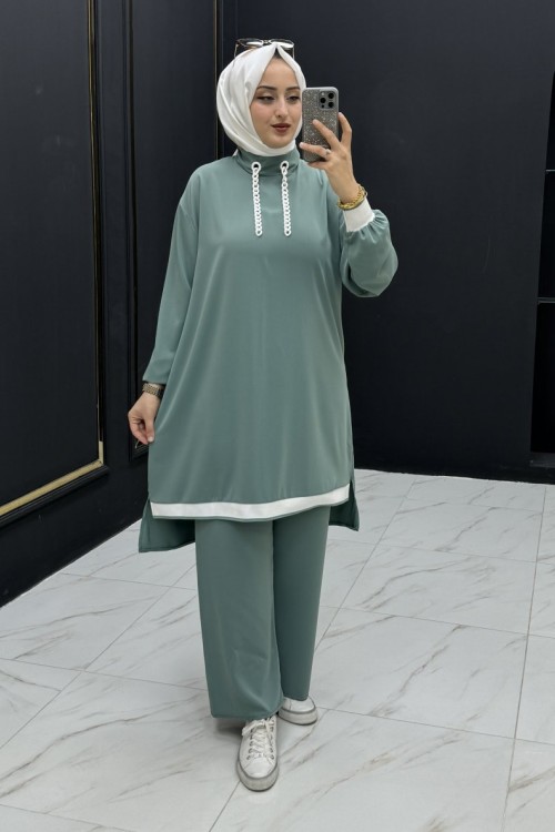 Arya Takım Mint Yeşili