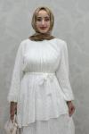 Cansu Elbise Beyaz