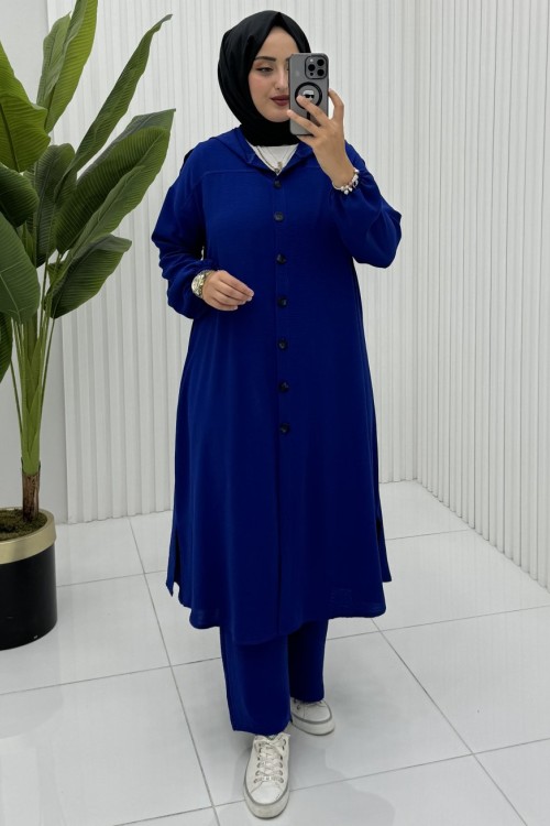 Dilan Takım Saks Mavisi