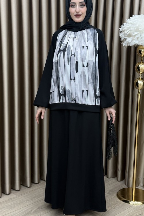 Dora Etek Takım Siyah