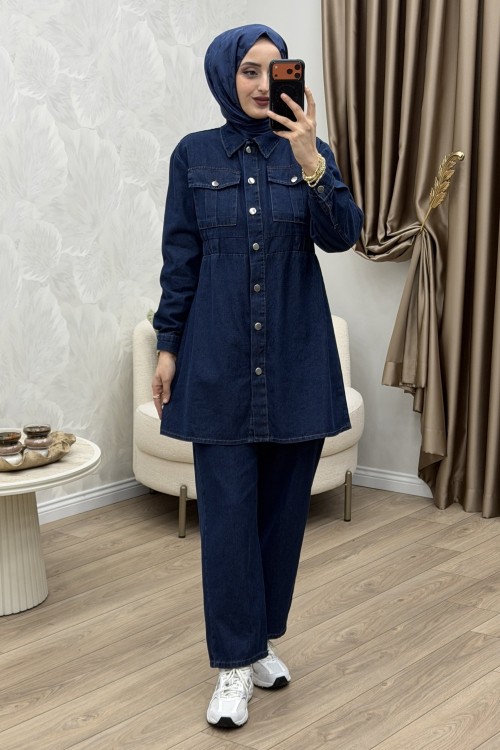 Elçin Takım Lacivert