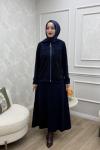 Gülay Etek Takım Lacivert