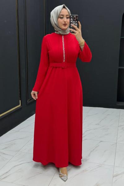 Şule Abiye Kırmızı