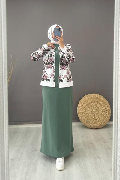 3327 - 2 Li Elbiseli Takım