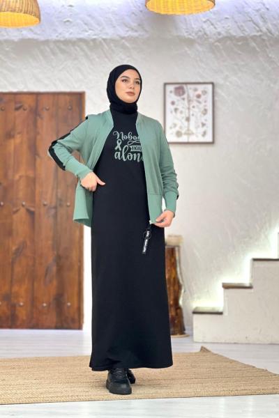 3662 - Elbiseli 2 li Takım