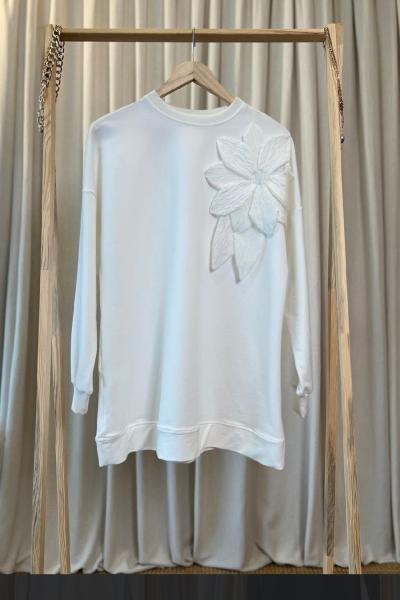 5263 Pamuklu Basic Tunik