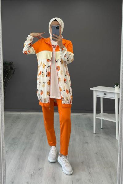 9747 Pamuklu Penye 3 Lü Takım