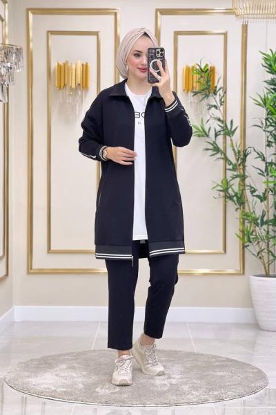 Aylin Penye 3 Lü Takım - Siyah