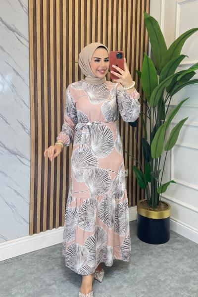 Buket Pamuklu Viskon Kumaş