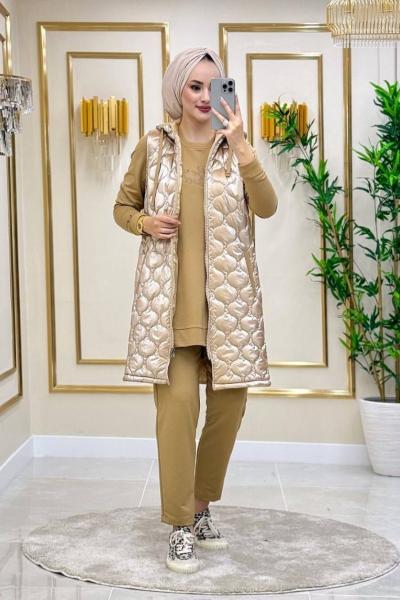 Canan Kapitone  3Lü Takım