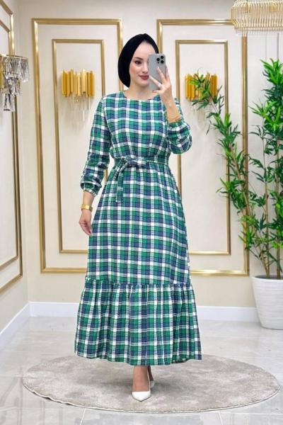 Dudu Şanel Elbise - Yeşil