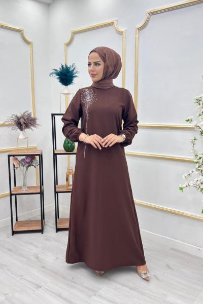 Hülya Kumlu Krep Elbise