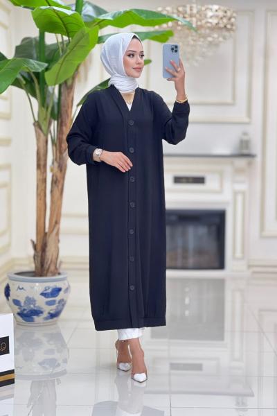 Manolya Hırka - Siyah