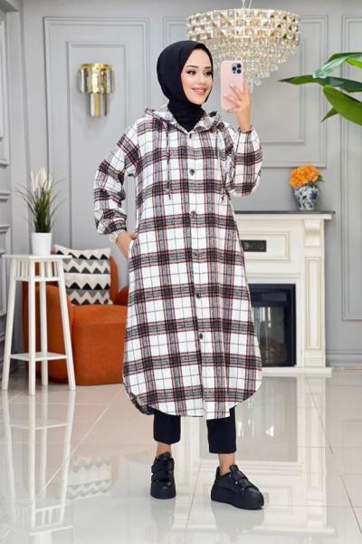 Nevin  Oduncu Gömlek - Gri