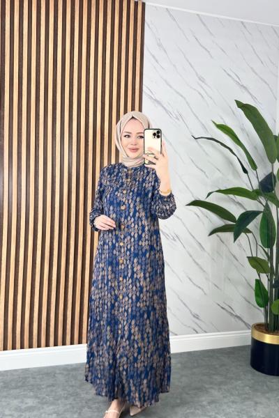 Nilay Pamuklu Viskon Elbise