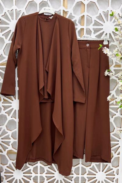 no 197 - kahve 3lü takım