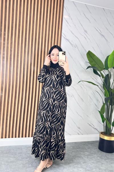 Peyma Pamuklu Penye Elbise