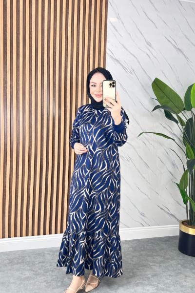 Peyma Pamuklu Penye Elbise