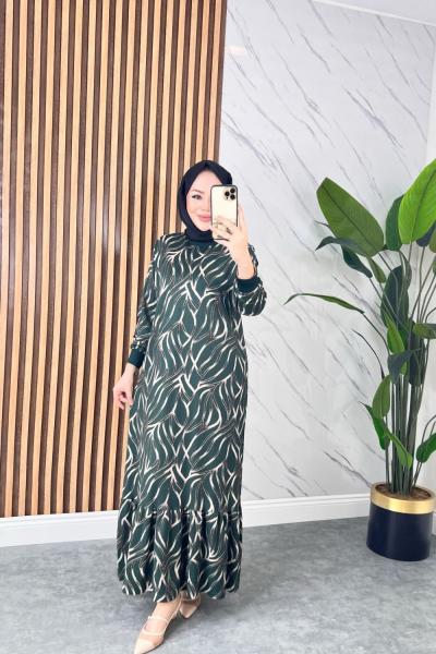 Peyma Pamuklu Penye Elbise