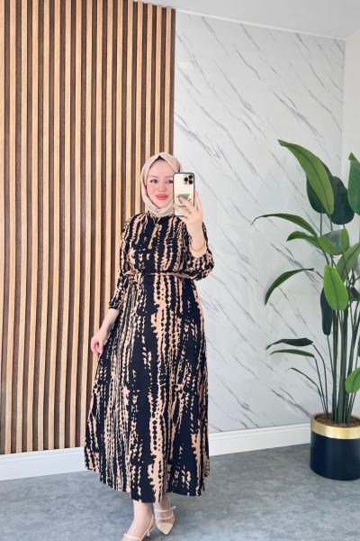 Rabia Pamuklu Vİskon Elbise