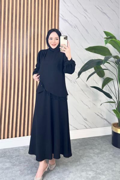 Sevil Boncuklu Krep Takım