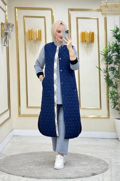 Sonbahar Astarlı Kapitone Yelek