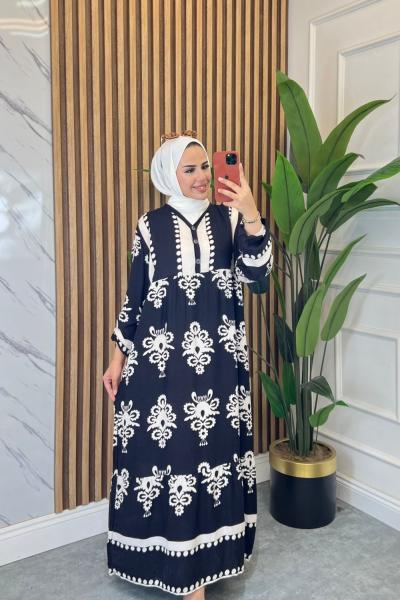 Tansel Pamuklu Viskon Elbise