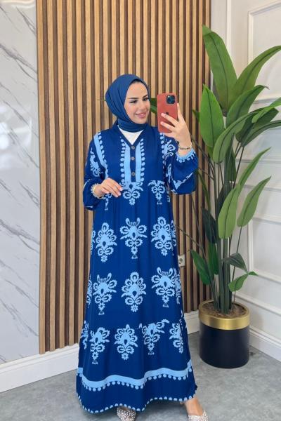 Tansel Pamuklu Viskon Elbise