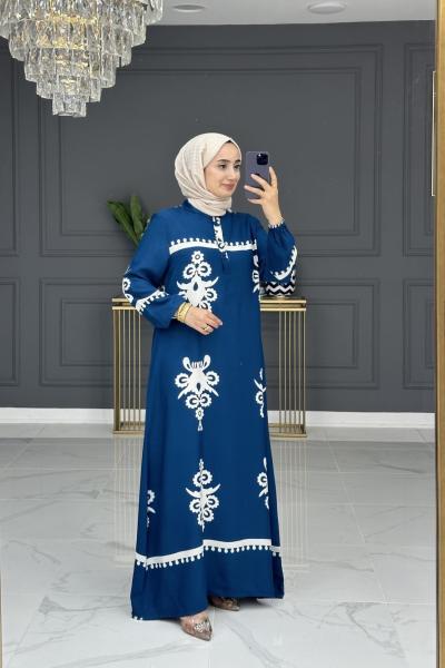 ZB Aynur Viskon Elbise