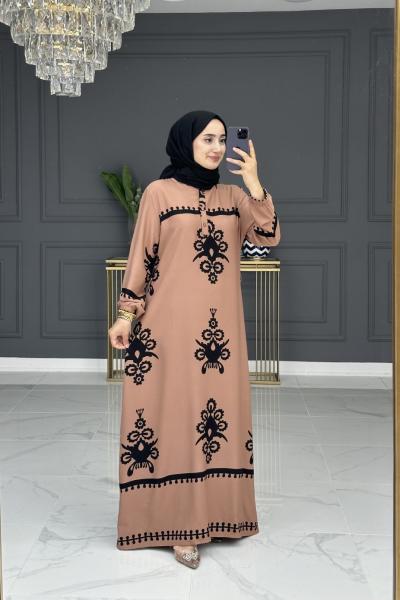 ZB Aynur Viskon Elbise