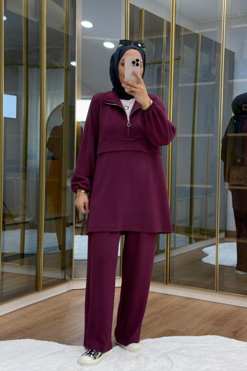 Aller Detaylı Oysho Takım Mürdüm