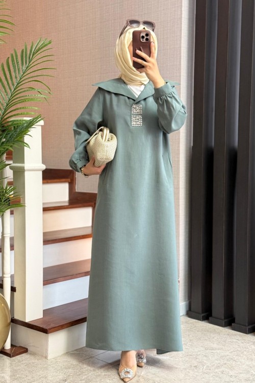 Carmen Elbise Mint Yeşili