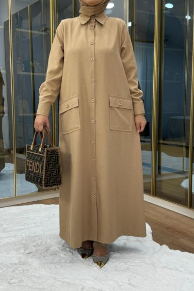 ELEGANCE ABAYA  Vizon