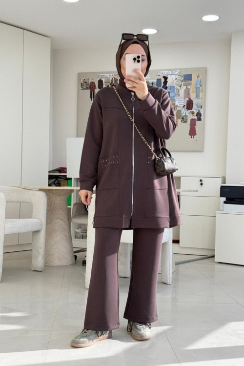 Jalisse Takım Kahverengi