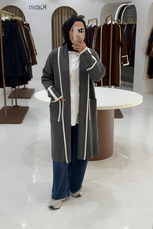 Kampanyalı Hırka Antrasit