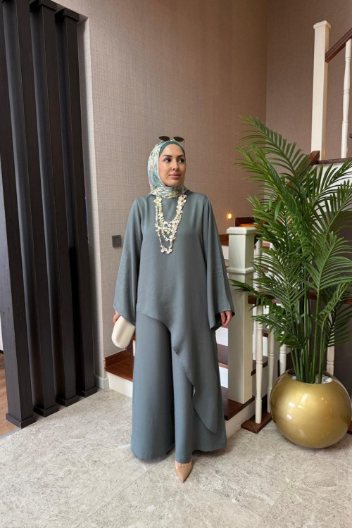 Morocco Takım Petrol Yeşili