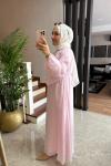 Riad Elbise Pembe