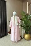 Riad Elbise Pembe