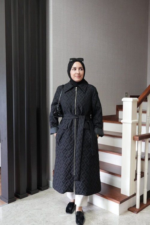 SAGE KAPİTONE MONT SİYAH