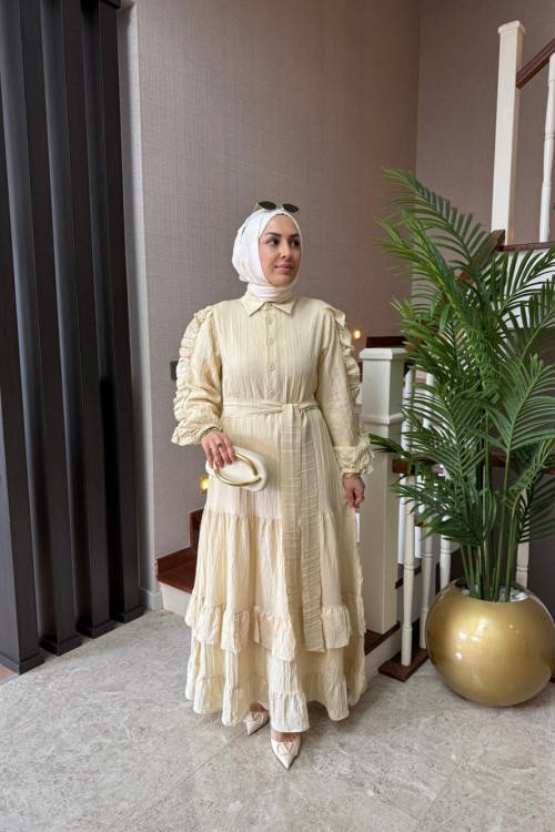 Sahara Elbise Sarı