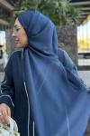 Sera Abaya Takım Lacivert