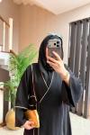 SOLEA ABAYA Siyah