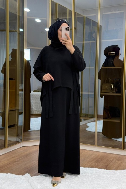 Tasarım İkili Oysho  Elbise Siyah