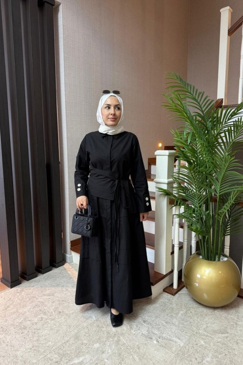 Wonda Elbise Siyah