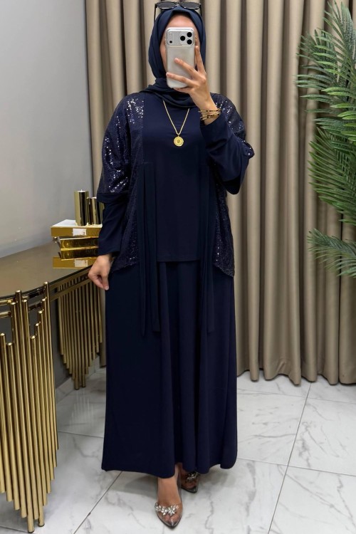 Almina Abiye Takım Lacivert