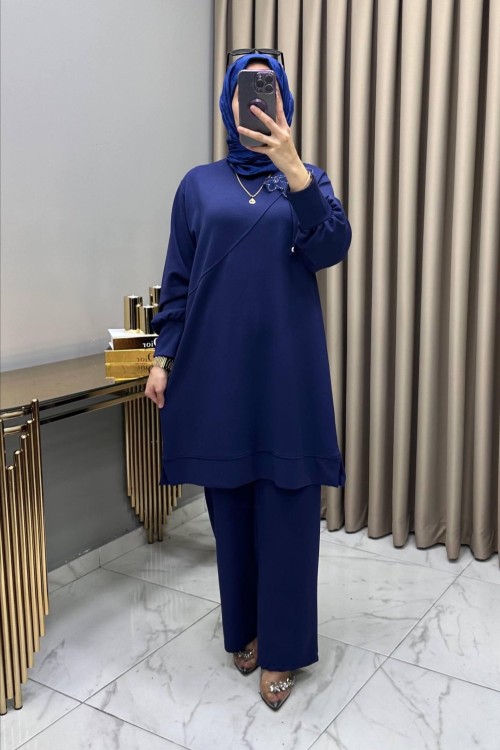 Almina Takım İndigo