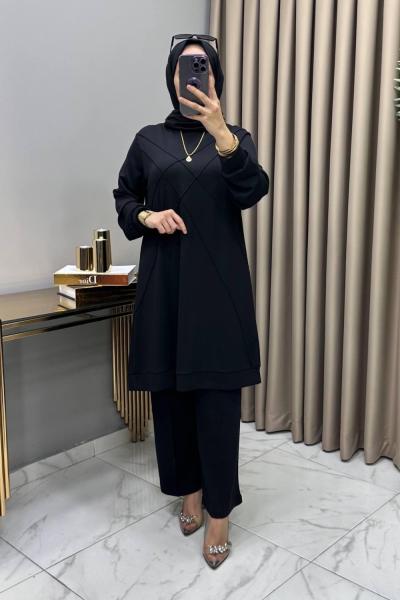 Aycan Oysho Takım Siyah