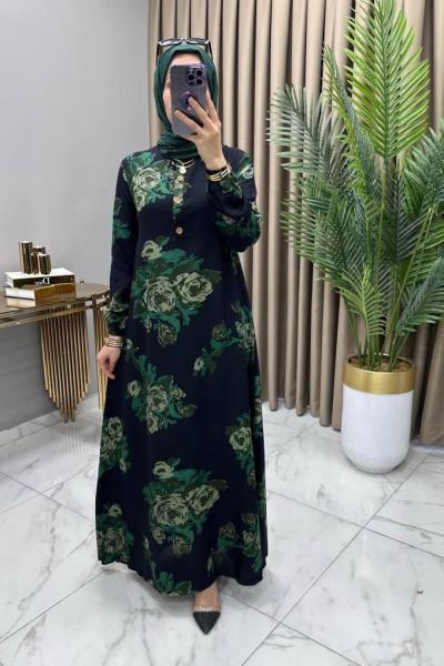 Bilge Elbise Zümrüt