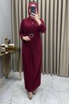 Bircan Elbise Bordo